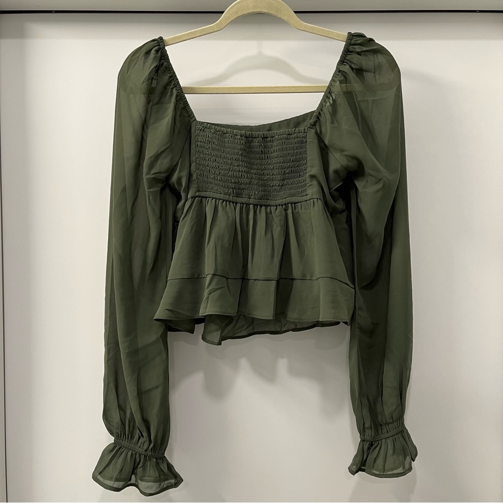 Abercrombie babydoll top